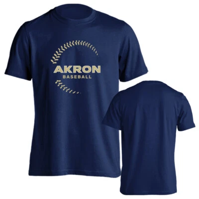 University of Akron Zips Baseball Seams Short Sleeve Akron Zips Tee T-Shirt - Image 1 of 4