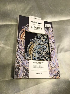 Tech21 Pure Design Liberty London Felix Raisen- iPhone Xr - blue - Picture 1 of 3