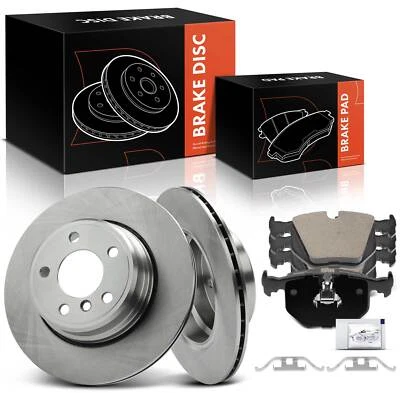 Nuevos rotores de freno de disco y pastillas de cerámica para BMW E70/F15 X5 2002 2003-2006 lado trasero Foto 1 de 4