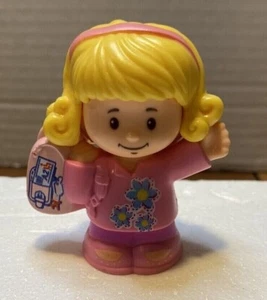 Fisher Price Little People Emma with Travel Backpack - Picture 1 of 5