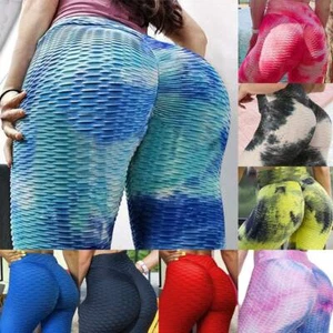 Women Anti Cellulite Yoga Pants Leggings Scrunch Push Up Sports Gym Trousers US - Picture 1 of 57