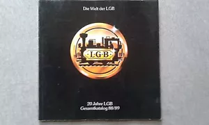 LGB "20 Years of the World of LGB" 88/89 Illustrated Catalog German Edition ~ TS - Picture 1 of 2