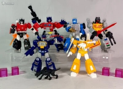 BLOKEES Modellino Blokes Transformers G1 Shining Version 02 1985 Blind Box Assembly