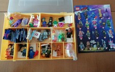 Lego Minifigures-The lego movie 2-completa con cartine e piedistalli neri