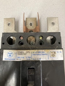 Westinghouse 240 Volt 3 Pole Breaker 225 Amps - Picture 1 of 4