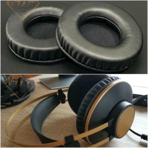 Thick Soft Leather Ear Pads Foam Cushion EarMuff For AKG K92 AKG K 92 Headphone - Picture 1 of 13