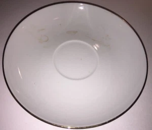 Christmas Tree China Saucer - Gold Trimmed - Action Industries  - Picture 1 of 3