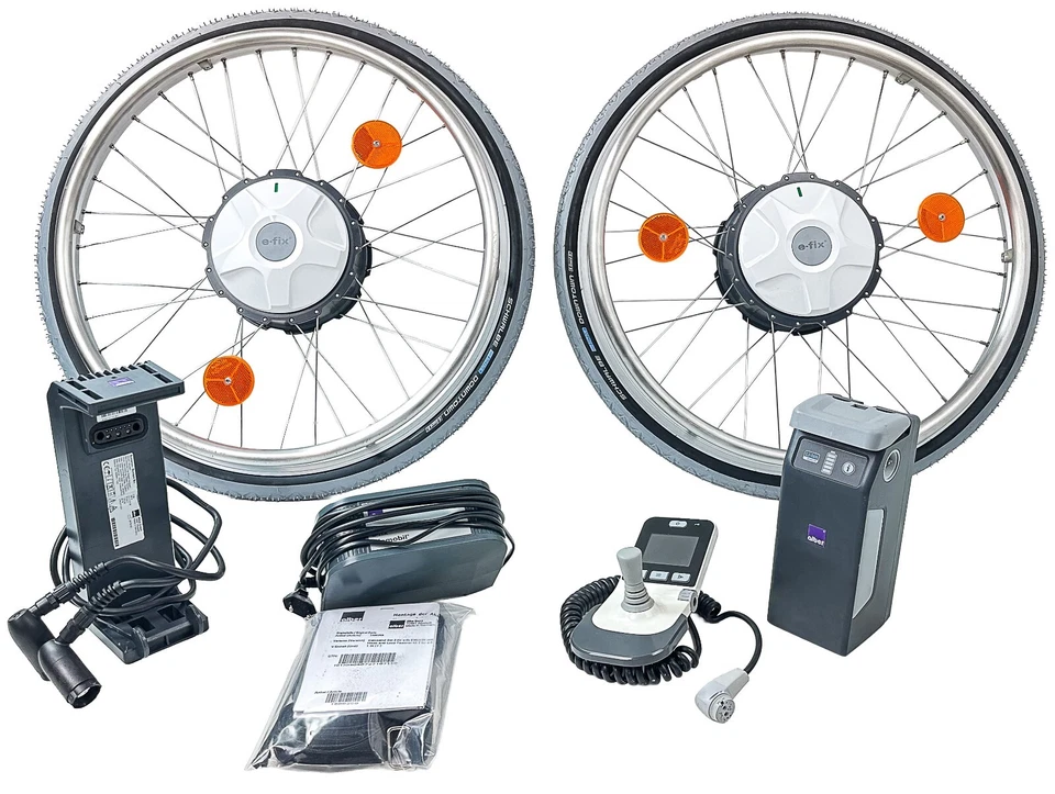 Alber E-Fix E35 Set Elektrischer Zusatzantrieb E Fix Rollstuhl Antrieb - Bild 1 von 1