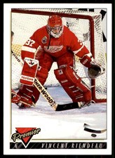 1993-94 Topps Premier Vincent Riendeau Rookie #411