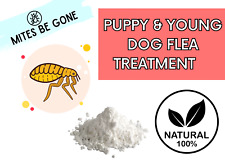 Natural Puppy Flea Treatment - Kills Fleas Mites Ticks - Safe For Puppies & Dogs
