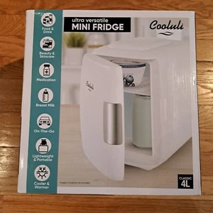 Cooluli Classic 4 Liter Portable Compact Multipurpose Cooler Mini Fridge, New - Picture 1 of 5