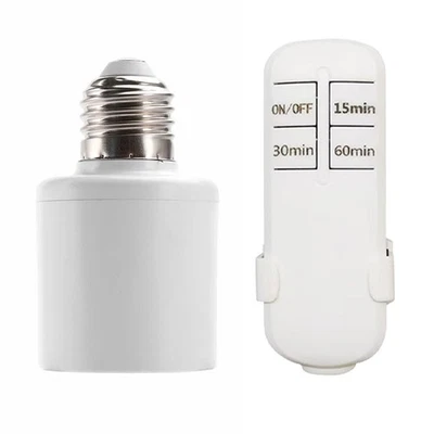 Easily Timed Lighting Solutions with Smart E27 Remote Controlled Socket - Image 1 of 4