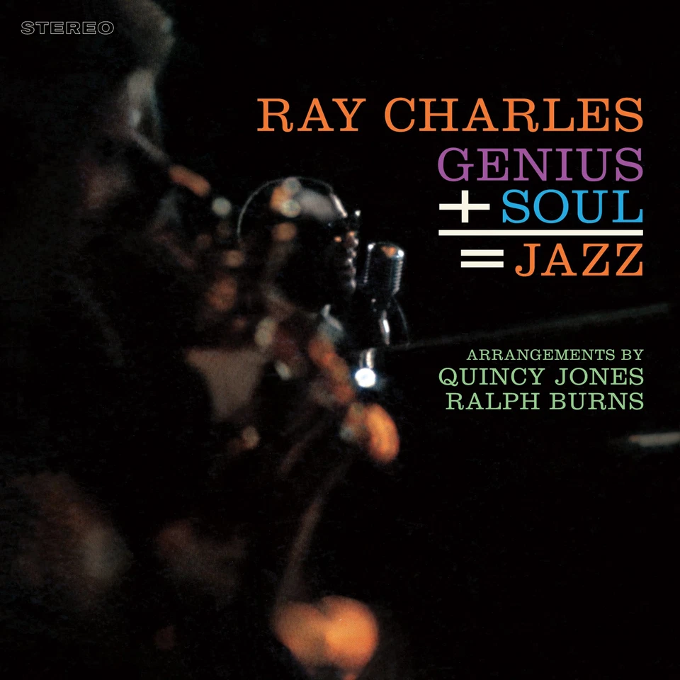 Ray Charles Genius + Soul = Jazz (Vinyl) Bonus Tracks  12" Album (UK IMPORT) - Image 1 of 1