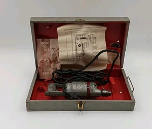 VTG Gilbert B147 Drill 1/4" Chuck NEEDS NEW CORD PARTS ONLY UNTESTED - Picture 1 of 17