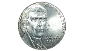 2010-P Jefferson Nickel **Unique Toning**  Collectible Coin - Picture 1 of 4