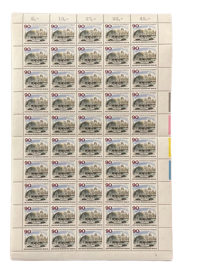 SA27i Germany, Berlin 1965 The New Berlin, Architecture, full sheet - Image 1 of 1