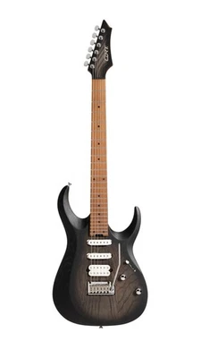 Guitarra eléctrica Cort X700OPBB X Series 700 Triality. Ráfaga negra de poro abierto Foto 1 de 3