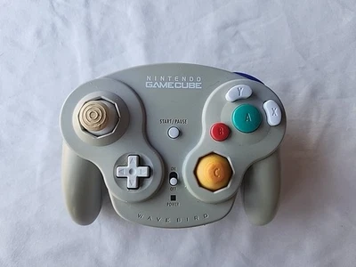 Nintendo GameCube Wavebird Wireless Controller DOL-004 Gray - Image 1 of 4