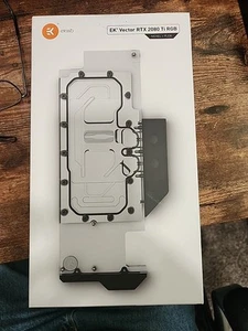 EK-Vector RTX 2080 Ti RGB - Nickel + Plexi - Photo 1/4