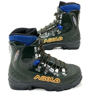 Asolo AFS Guide Composit Fiber Mountaineering Boots Mens Size 10 US VERY CLEAN - Picture 1 of 20