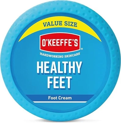 O'Keeffe's Healthy Feet Value Size Jar Foot Cream for Extremely Dry 180g