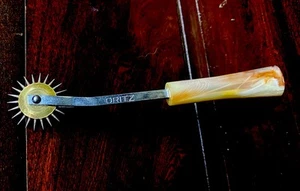 Dritz 6" Tastrad Nähwerkzeug mit Bakelitgriff Vintage - Bild 1 von 7