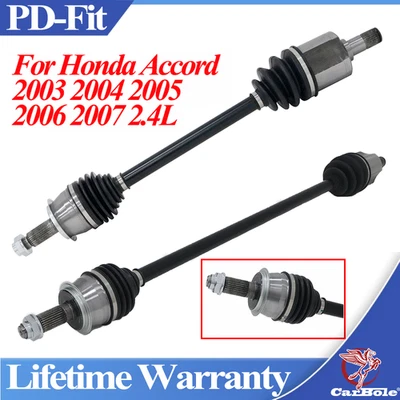 Eje delantero automático CV para Honda Accord 2003 2004 2005 2006 2007 2,4 L EE. UU. Foto 1 de 4