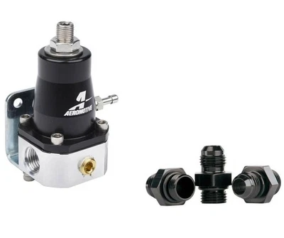 Aeromotive Fuel Pressure Regulator 13129; Compact EFI 30-70 psi Return Style - Image 1 of 4