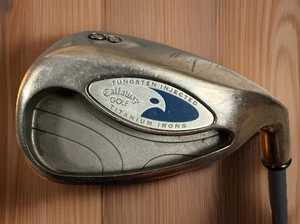 Callaway Tungsten Injected Titanium 8 Iron~Graphite Regular~Tour Velvet Grip~RH - Picture 1 of 5