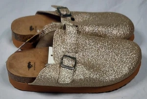 Rocket Dog Abel Plus 2 Mules Niñas Talla 4 Dorado Brillo Nuevo (X) - Imagen 1 de 6