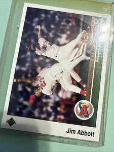 Upper Deck 1989 - Jim Abbott #755 (RC) - Imagen 1 de 2