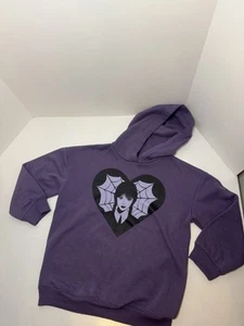 Old Navy Girls Licensed Graphic Pullover Hoodie WR4 Wednesday Size L - Picture 1 of 4