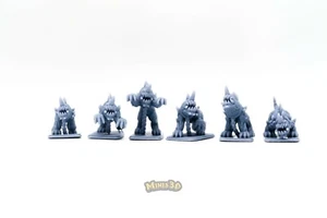 Infernal Hounds 1 - HQ - Minis3D - Foto 1 di 22
