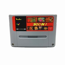 Retro 900 in 1 Video Game Card for Nintendo Super Famicom 16Bit SNES NTSC PAL EU
