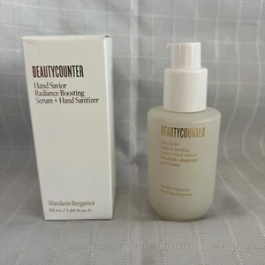 Beautycounter Hand Savior Radiance Boosting Serum Mandarin & Bergamot 1.69oz - Picture 1 of 7