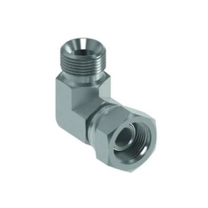 "O'Ring sedile morbido forgiato BSP maschio X BSP femmina 90° gomito su donna - da 1/4"" a 1" - Foto 1 di 2