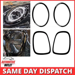ANILLOS DE AJUSTE FARO LUZ TRASERA NEGRO BRILLANTE PARA MINI COOPER F55 F56 F57 2014-21 - Imagen 1 de 17