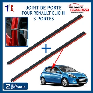 Kit Joints Portière Etanchéité Fenêtre Arrière Compatible Clio 3 8200341503 - Imagen 1 de 10