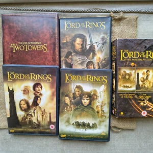 Lord Of The Rings DVD Box Set Job Lot 16 Discs In Total Joblot DVD Collection - Picture 1 of 22