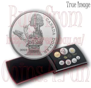 2023 Kathleen "Kit" Coleman Special Edition Silver Dollar Proof Coin Set Canada - Bild 1 von 16