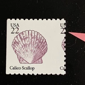 51447 US Stamp Sc#2120 22c MNHOG Major Jumbo perf Error EFO - Picture 1 of 2