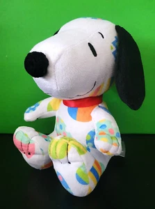 Hallmark Peanuts Snoopy Easter Egg Print 6” Plush Stuffed Animal - Picture 1 of 6