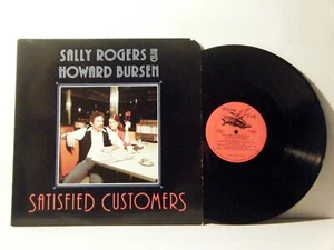 SALLY ROGERS and HOWARD BURSEN LP Satisfied Customers 1984 Thrushwood  vinyl - Picture 1 of 1