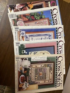 Vintage Kreuzstich Zeitschriften Lot 5 1986-1994  - Bild 1 von 9