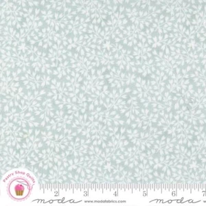 Moda BLISS 44315 12 Sky Blue Floral 3 SISTERS Quilt Fabric - Picture 1 of 6
