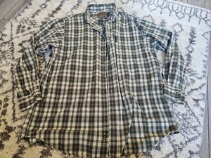 Vintage Abercrombie & Fitch Big Med Button Dress Cotton Long Sleeve Jamaica AL - Picture 1 of 4