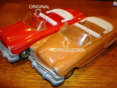 1953 1954 PMC CHEVROLET REPRODUÇÃO CONVERSÍVEL PÁRA-BRISA PODE PRECISAR DE "MODIFICADO" - Imagem 1 de 4