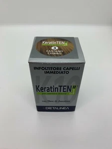 keratin Ten 3 castano chiaro, infoltitore capelli immediato con fibre cheratina - Foto 1 di 8