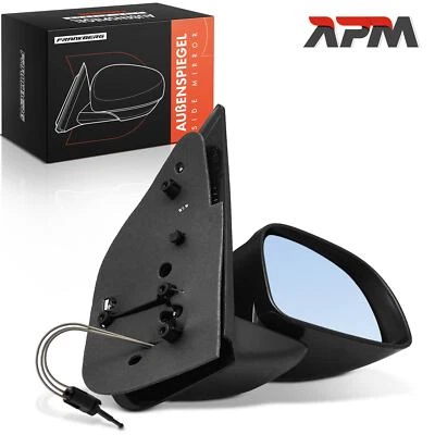 Rétroviseur Droit Convexe Manuel Pliable Peignable Pour Fiat Panda 319 - Photo 1/4