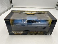 Blue 1962 Pontiac Catalina 421SD Hobby Edition 1:18 Diecast- American Muscle